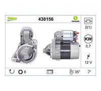 Démarreur Valeo 438156 Valeo Origins Technologie D'origine pour Nissan
