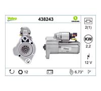 Démarreur VALEO 438243