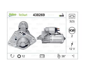 Démarreur VALEO 438269