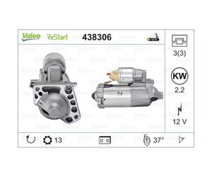 Démarreur VALEO 438306