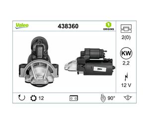 Démarreur VALEO 438360