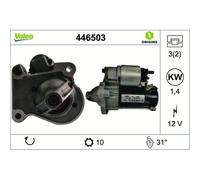 Démarreur Valeo 446503 Valeo Origins - Technologie D'origine pour Ford Mazda