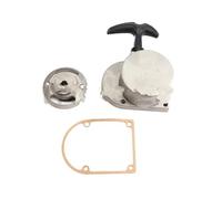 Démarreur Voiture Démarreur Traction En Alliage Pour Moteur 49cc 66cc 70cc 80cc, Dispositif Traction Poignée À Recul Pour Vélo Motorisé Moteur Démarrage(Argent)