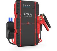 Démarreurs de Batterie de Voiture,UTRAI 4000A Booster Batterie Voiture,(Jusqu’à 9.0L Essence & 8.5L Diesel), Booster Batterie Moto Portable, Pince Intelligente avec Affichage