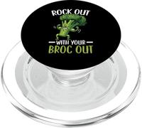 Démarrez avec Votre Brocoli végétarien végétalien Broc Out PopSockets PopGrip pour MagSafe