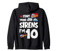 Démarrez Vos sirènes, J'Ai 10 Ans, 10e Anniversaire Sweat à Capuche