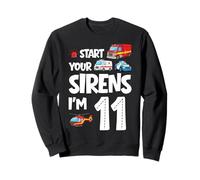 Démarrez Vos sirènes, J'Ai 11 Ans, 11e Anniversaire Sweatshirt
