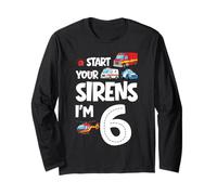 Démarrez Vos sirènes, J'Ai 6 Ans, 6e Anniversaire Manche Longue