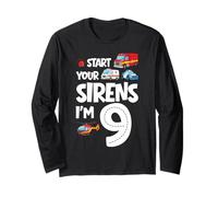 Démarrez Vos sirènes, J'Ai 9 Ans, 9e Anniversaire Manche Longue