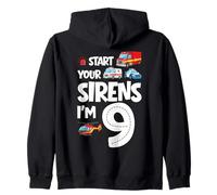 Démarrez Vos sirènes, J'Ai 9 Ans, 9e Anniversaire Sweat à Capuche