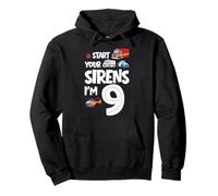 Démarrez Vos sirènes, J'Ai 9 Ans, 9e Anniversaire Sweat à Capuche