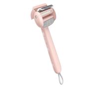 Dematting Comb, Shedding Brush, ABS+Stainless Steel Gentle Grooming Detangling Pet Brush for Removing and Tough Matted, Knots, and Loose Hair from Undercoat, 24cm, 10cm