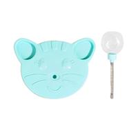 demaxiyad Balle distributrice de friandises avec ressort - Jouet interactif pour animal domestique - Balle d'entraînement pour la chasse au chat et l'exercice