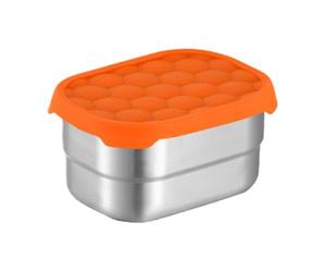 demaxiyad Contenants à goûter | Vaisselle en acier inoxydable facile à ouvrir | Boîtes à goûter empilables | Pour pique-nique, sport, plage, extérieur, camping, escalade, voyage, été, travail