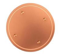 demaxiyad Disque de purification pour bain d'oiseaux - Disque de nettoyage de purification en cuivre | Nettoyant antidérapant portable pour bain d'oiseaux pour paysage, cour, jardin, cour