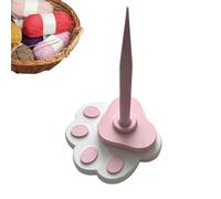 demaxiyad Enrouleur de pelote de fil en forme de patte de chat, organiseur manuel portable pour décoration d'intérieur, broderie, travaux manuels, débutants, hommes, femmes, grands-parents