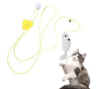 demaxiyad Hangage de Porte de Jouets pour Chat, Jouet de Porte de Chat - Chaîne de Teaser Interactive | Rope Rope Rope Rope Pet Accessoires, Exercice de Chaton intérieur pour Un Usage Domestique