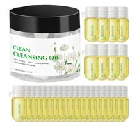 demaxiyad Huile Démaquillante - jetables huile de nettoyage en profondeur,Nettoyant à l'huile pour le visage. Soins de la peau, Essentiels de voyage, Baume démaquillant pour les yeux, Nettoyant