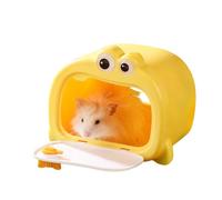 demaxiyad Lit pour Animaux De Petite Taille - Conception De Porte Magnétique pour Nid Mignon,Cabane pour Chinchilla | Cage De Repos pour Hamster, Gerbil, Souris, Animaux De Petite Taille Et Sugar