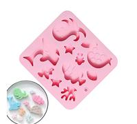 demaxiyad Moule à chocolat | 10 cavités antiadhésives mignons, petits moules à chocolat - pour gâteau, savon, gelée, biscuits, cuisine, pâtisserie