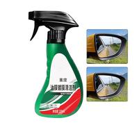 demaxiyad Nettoyant Film Gras Pour Pare-brise,Dégraissant Vitrage Automobile - Solution Nettoyante 225ml Restaure Clarté Élimine Taches Protège Contre Rayures Pour