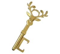 demaxiyad Ornement de clé en métal de Noël,Ornement d'arbre à clés en métal | Ouvre-Bouteille en métal avec Ornement d'arbre à clés du Père Noël - Accessoires de scène de nouveauté de décoration