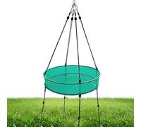 demaxiyad Plateau Mangeoire Oiseaux | Plateau d'alimentation en Maille Anti-Vent de 51 cm | Mangeoire Sauvage pour Oiseaux Suspendable | pour l'Observation des Fringilles et Colibris dans Le Jardin,