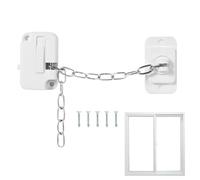 demaxiyad Restricteur De Fenêtre - Dispositif de Contrôle d'Ouverture de Fenêtre - Verrou D'arrêt Pour Protection Pour Cabinet Sous-sol Porte Coulissante Réfrigérateur