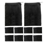 demaxiyad Sac média pour Aquarium - Pack média pour Aquarium - Sacs filtrants réutilisables multifonctionnels pour Aquarium d'eau Douce, Aquarium Domestique, 35 × 40 cm, Noir, Refer to Description