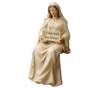 demaxiyad Statue de bureau Vierge Marie | Sculpture religieuse classique - Statue de bureau pour porche, table à manger, cheminée, église, salon, méditation, chrétiens relaxants