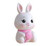 demaxiyad Tirelire Lapin, Tirelire Lapin | Figurine de Bureau de boîte à Changement Mignonne - Tirelire Lapin pour Filles, Tirelire incassable pour Filles, Nouvel an