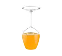 demaxiyad Verre À Vin Renversé, Verres À Vin Rouge - 40cl Idée Cadeau Anniversaire Noël Saint-Valentin Occasions Spéciales, Pour Soirées, Bar Et Cuisine Domestique