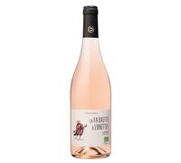 DEMAZET-Vin rosé La Fauvette à Lunettes Demazet "Drôles de zozios" - Lubéron - Bouteille 75 cl