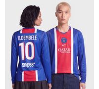 Dembélé / No. 10 / PSG Dri-FIT Jersey Longsleeve Home Stadium bleu S