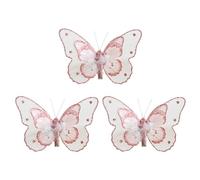 d'embellissements en Forme d'insecte par Temps Froid - Trois pièces de Silhouette métalliques légères avec Fermeture à Ressort attachée améliorant la Disposition des guirlandes et Les scènes de p