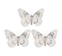 d'embellissements en Forme d'insecte par Temps Froid - Trois pièces de Silhouette métalliques légères avec Fermeture à Ressort attachée améliorant la Disposition des guirlandes et Les scènes de p