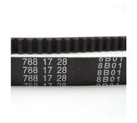 d'embrayage Courroie d'entraînement pour moto et Scooter, 669 729 799 743 788 818 828 835 842, pour GY6 50cc 150cc 139qmb 152qmi 157amj CH CF125 CF250 Courroie transmission moto(788-17-28)