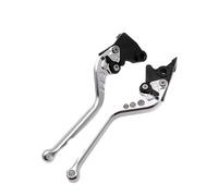 d'embrayage Frein Moto pour Kawasaki Z750S Z750 ZR750 ZR7 ZR7S 1991-2006 2007 2008 leviers d'embrayage de Frein à poignée Courte et Longue. Moto Embrayage Frein(Long Silver)