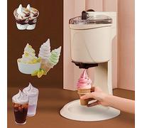 DEMCAY Machine à crème glacée Commerciale for la Maison, Petite Machine à crème glacée Mini sorbetière, Faites de la crème glacée de qualité Professionnelle à la Maison.