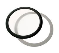 Demciflex Compatible Staubfilter 225mm, Rund - Schwarz/weiß