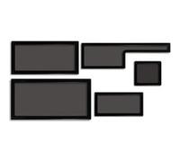 DEMCiflex Demciflex Staubfilter Set CaseLabs Bullet BH7 G