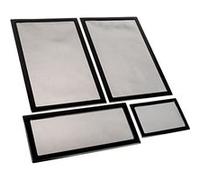 Demciflex Filtre anti-poussière pour Cooler Master MasterBox NR200p - Kit sur mesure - Noir