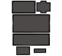 DEMCiflex Dust Kit for Fractal Design R5 - Black/Black