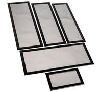 Demciflex Staubfilter-set Für Lian Li O11 Dynamic - Schwarz/schwarz