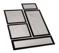 DEMCiflex Staubfilter-Set für Lian Li TU150 Mini ITX - Schwarz