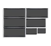 DEMCiflex Staubfilter-Set pour Lian Li PC-O11 Air G