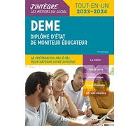 DEME - Diplôme d'État de Moniteur Éducateur - 2023-2024: Tout-en-un (2023-2024)