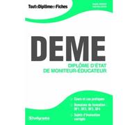 DEME Diplôme d'état de moniteur-éducateur - Brigitte Anciaux - Studyrama Eds - broché - Scolaire / Universitaire