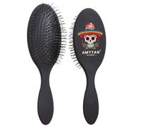 Démêlant doux Halloween Peigne de massage pour cuir chevelu sain Poils doux Bureau et voyages Agences de Brosse à cheveux