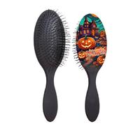 Démêlant doux Halloween Peigne de massage pour cuir chevelu sain Poils doux Bureau et voyages Agences de Brosse à cheveux